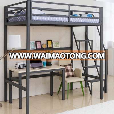 Fashion bunk bed design heavy duty student dorm loft bunk bed